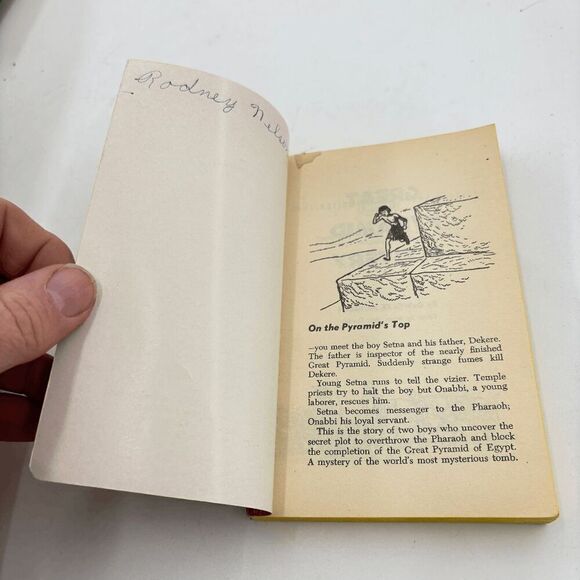 Great Pyramid Mystery vintage paperback 1963 SBS T-33 de Wolfe Morgan Pharoah - Picture 4 of 6